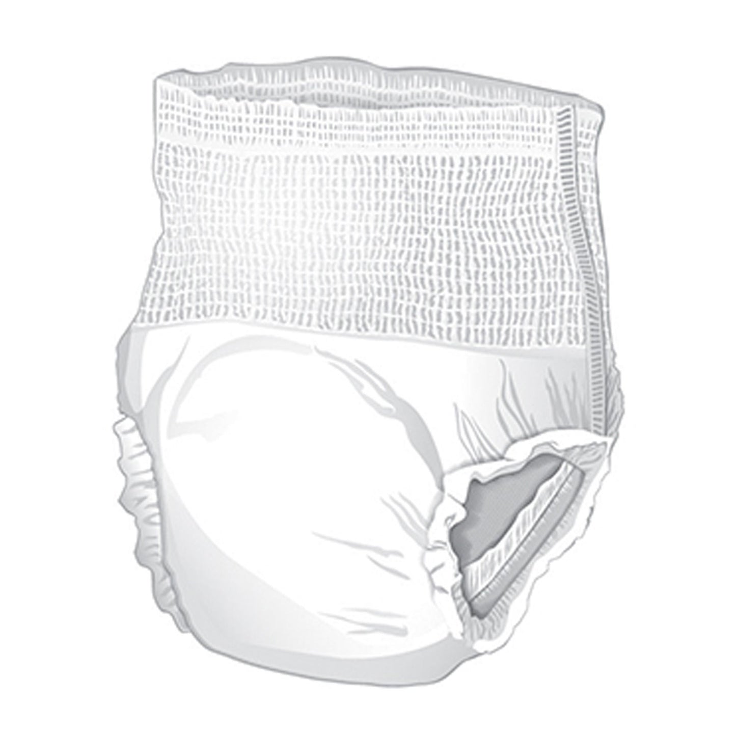 UNDERWEAR, EXTENDED WEAR XLG 58-68 (12EA/BG 4BG/CS)