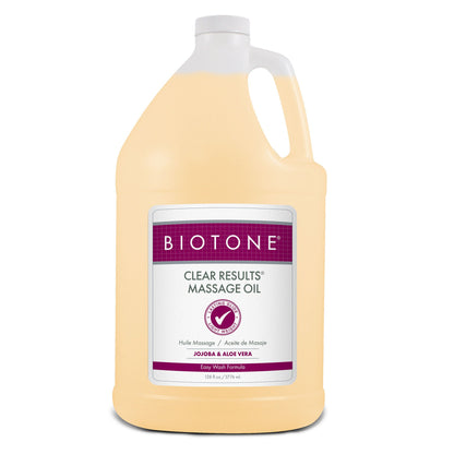 OIL, MASSAGE CLEAR RESULTS BT 1GL (4/CS)