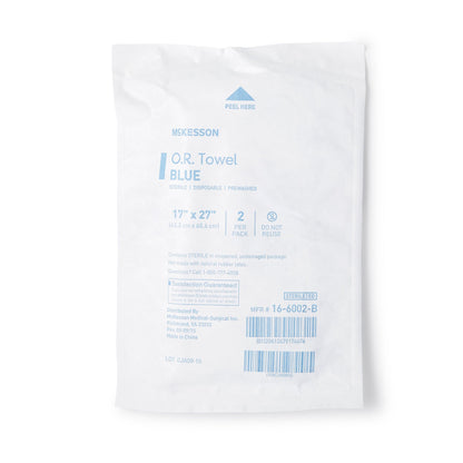 TOWEL, OR STR 2'S BLU (PK=EA 40PK/CS) DISP
