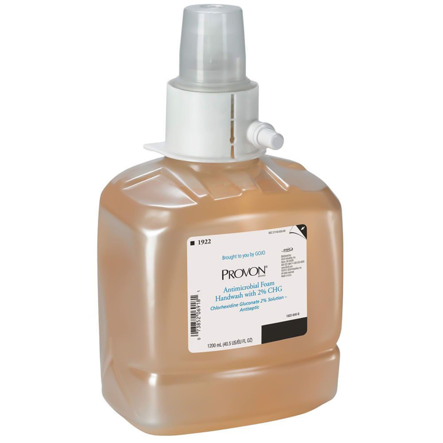 SOAP, FOAM REFILL CHG 1200ML (2/CS)