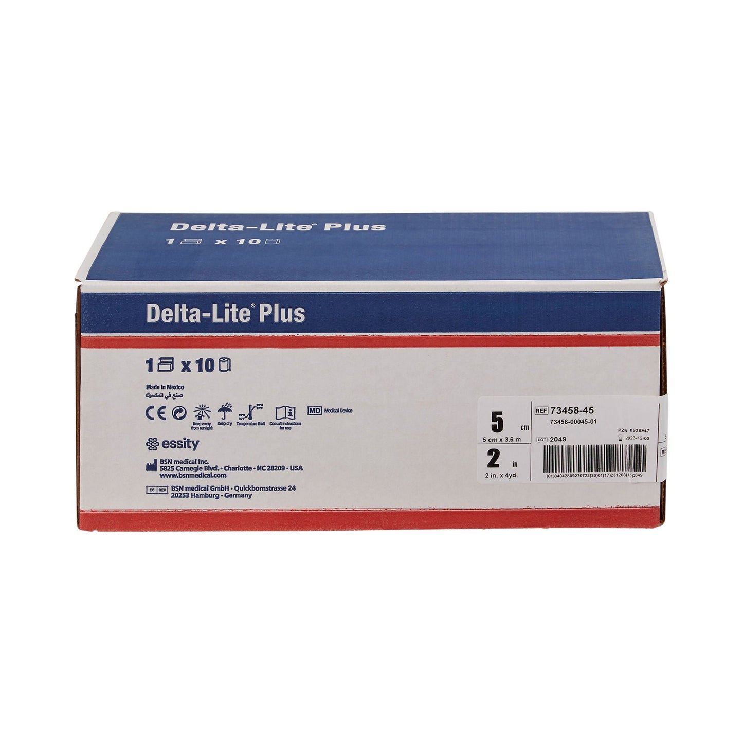 TAPE, CAST DELTA-LITE+ 2"X4YDSBLK (10/BX)
