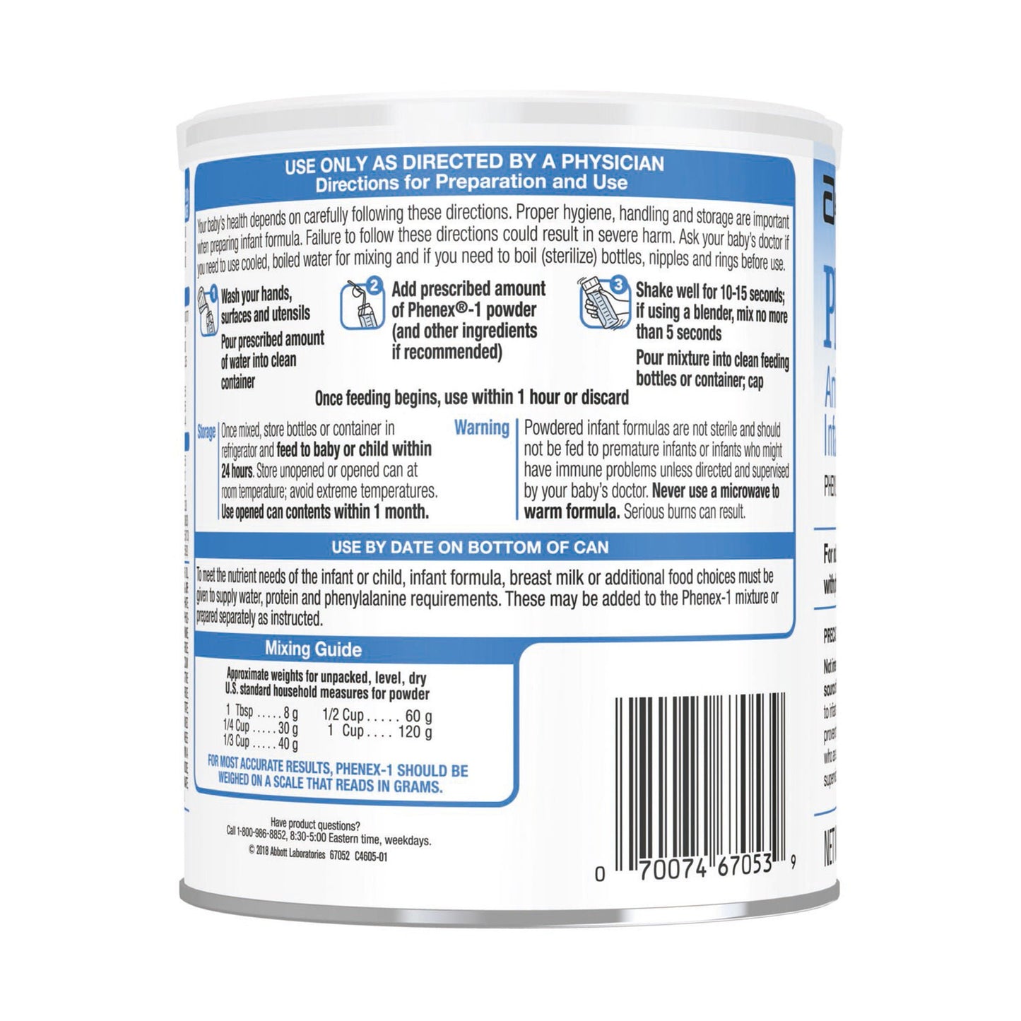 PHENEX-1, PDR UNFLAV 14.1OZ (6/CS)
