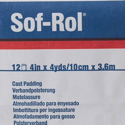 PADDING, CAST SOFROL 4"X4YDS (12/BG)