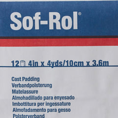 PADDING, CAST SOFROL 4"X4YDS (12/BG)