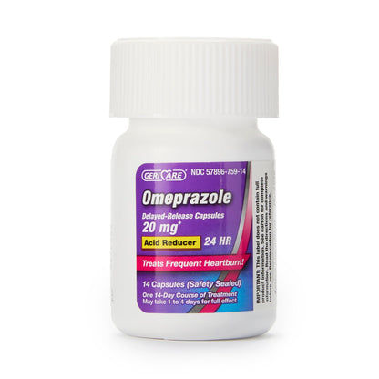 OMEPRAZOLE CAP 20MG 42/BX DELAYED RELEASE 24BX/CS