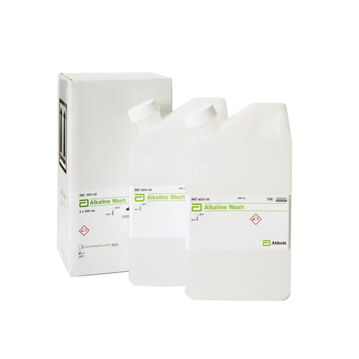 BATH, AERO ALKALINE 2X500ML (2/BX)