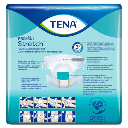 BRIEF, INCONT TENA STRETCH LG/XLG (36/BG 2BG/CS)