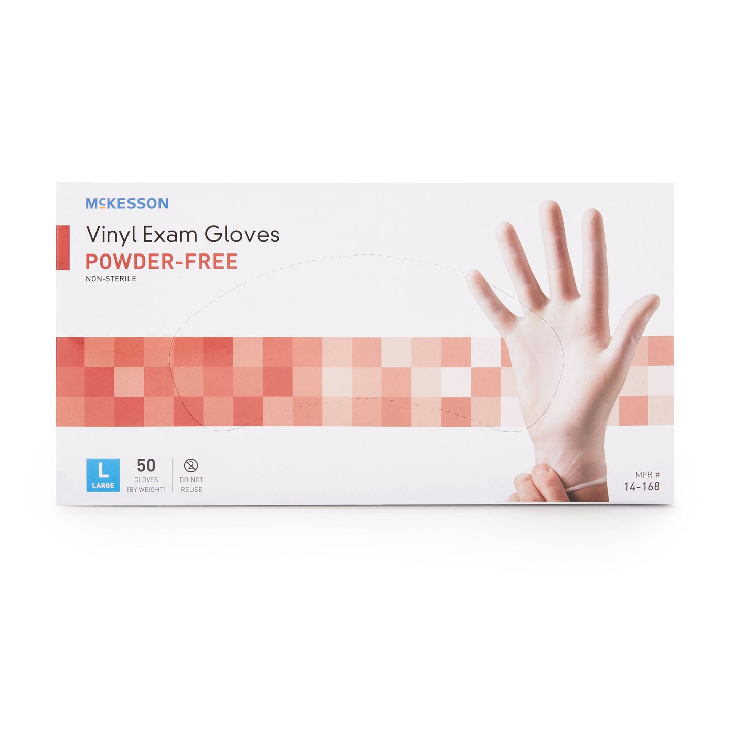 GLOVE, EXAM VNYL LG N/S (50/BX20BX/CS)