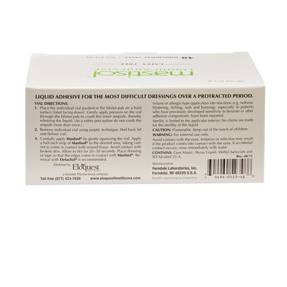 MASTISOL, LIQ ADH STR TIP 2/3CC (48/BX 12BX/CS)