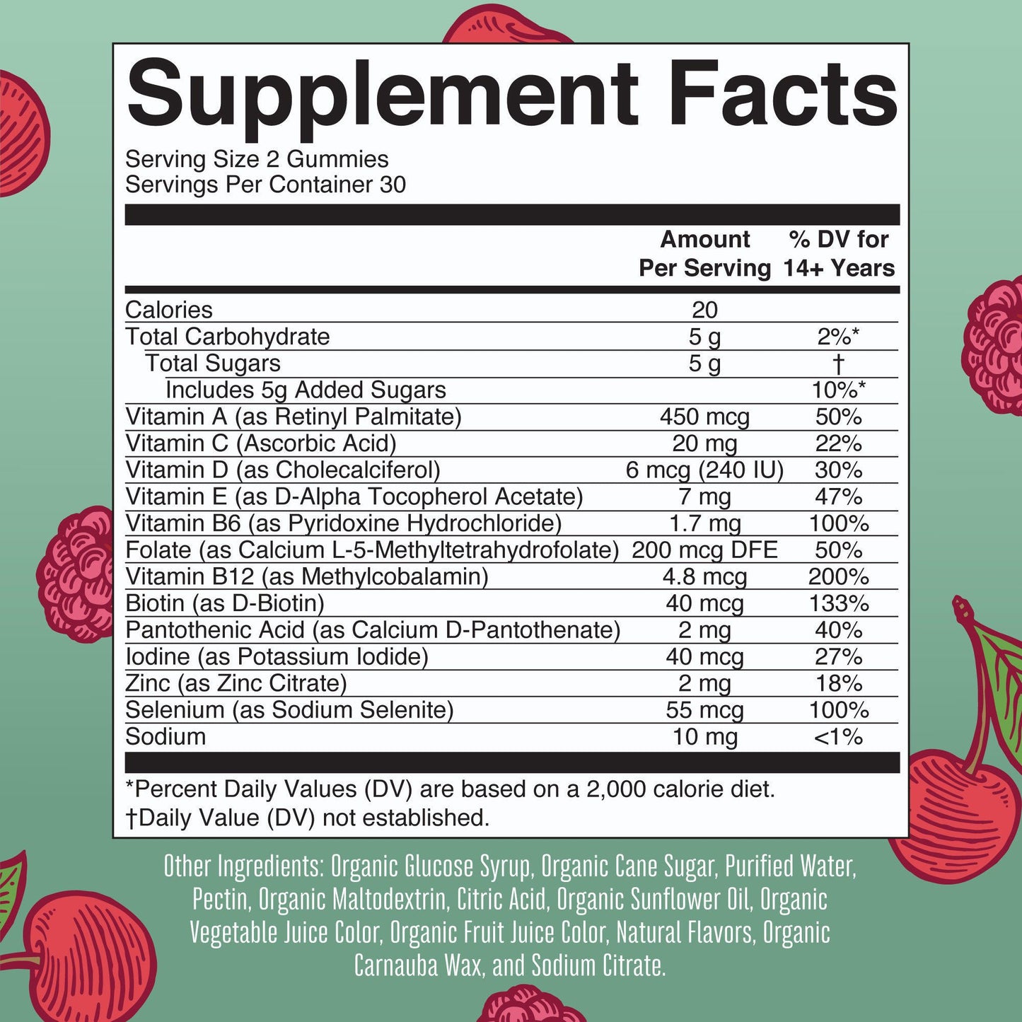 SUPPLEMENT, GUMMIE ORGANIC WMNMULTIVITMN STRWBRY 60CT (6/CS
