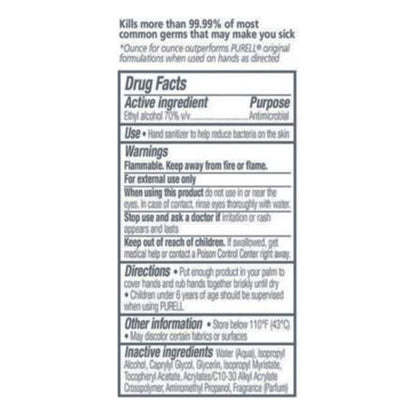 SANITIZER, PURELL HAND 4OZ (24CS)