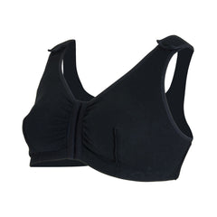 SUPPORT, SURGI-BRA II BREAST COTTON BLK LF 32B/C/D