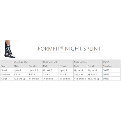 NIGHT SPLINT, W/TREAD SM