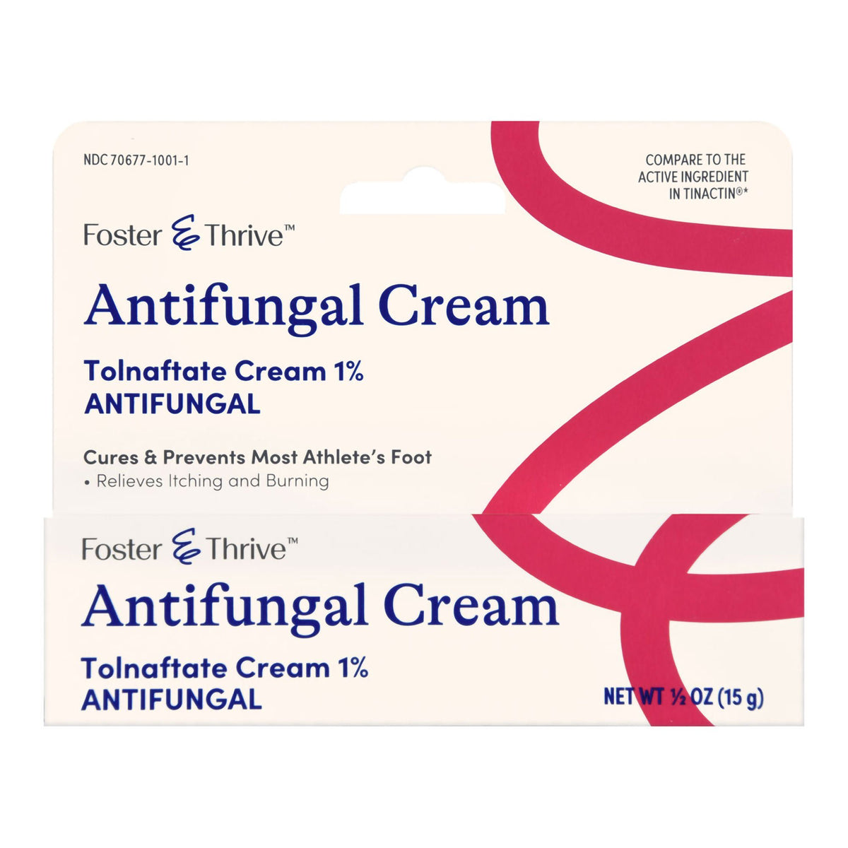ANTIFUNGAL, CRM FT SM 1% 0.5OZ