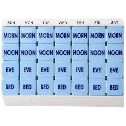 PLANNER, MEDI WEEKLY 28COMPARTMENT (48/CS)