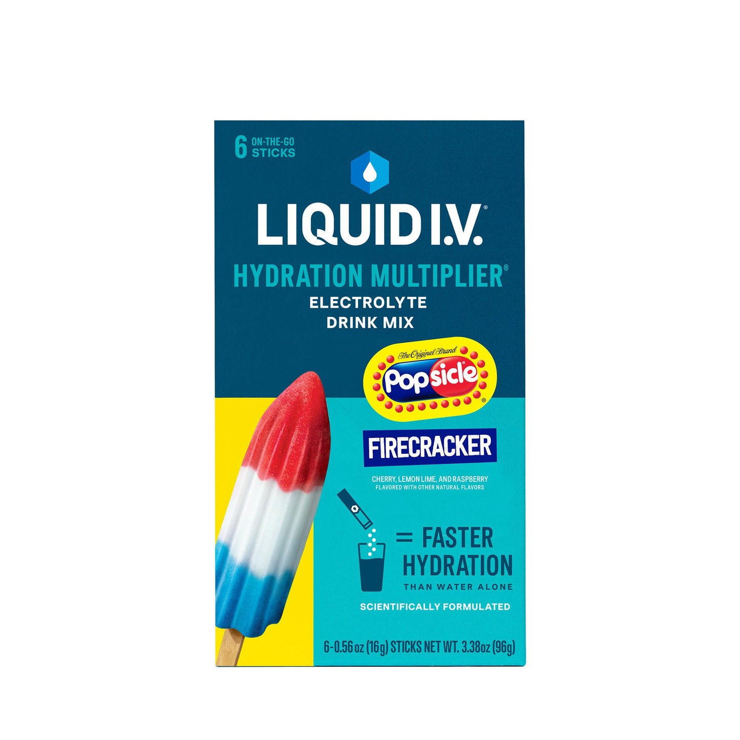 LIQUID IV, PDR HYDRATION POPSICLE (6/PK 12PK/CS)