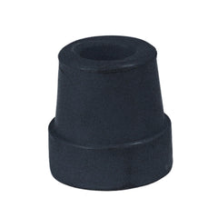 TIP, CANE QUAD BLK 1/2" (4/BX)