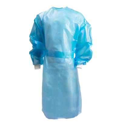 GOWN, CHEMO FULL BCK HOOK&LOOPCLSR AAMI 2 2XLG (10/BG 3BG/C