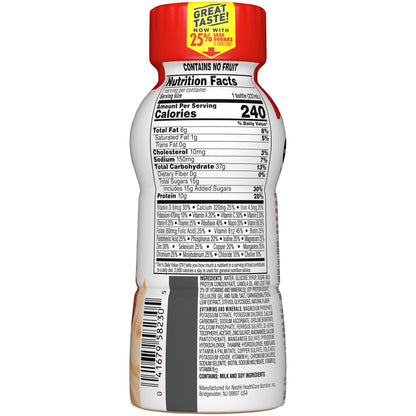 Boost® Original Peaches and Creme Balanced Nutritional Drink, 8-ounce bottle