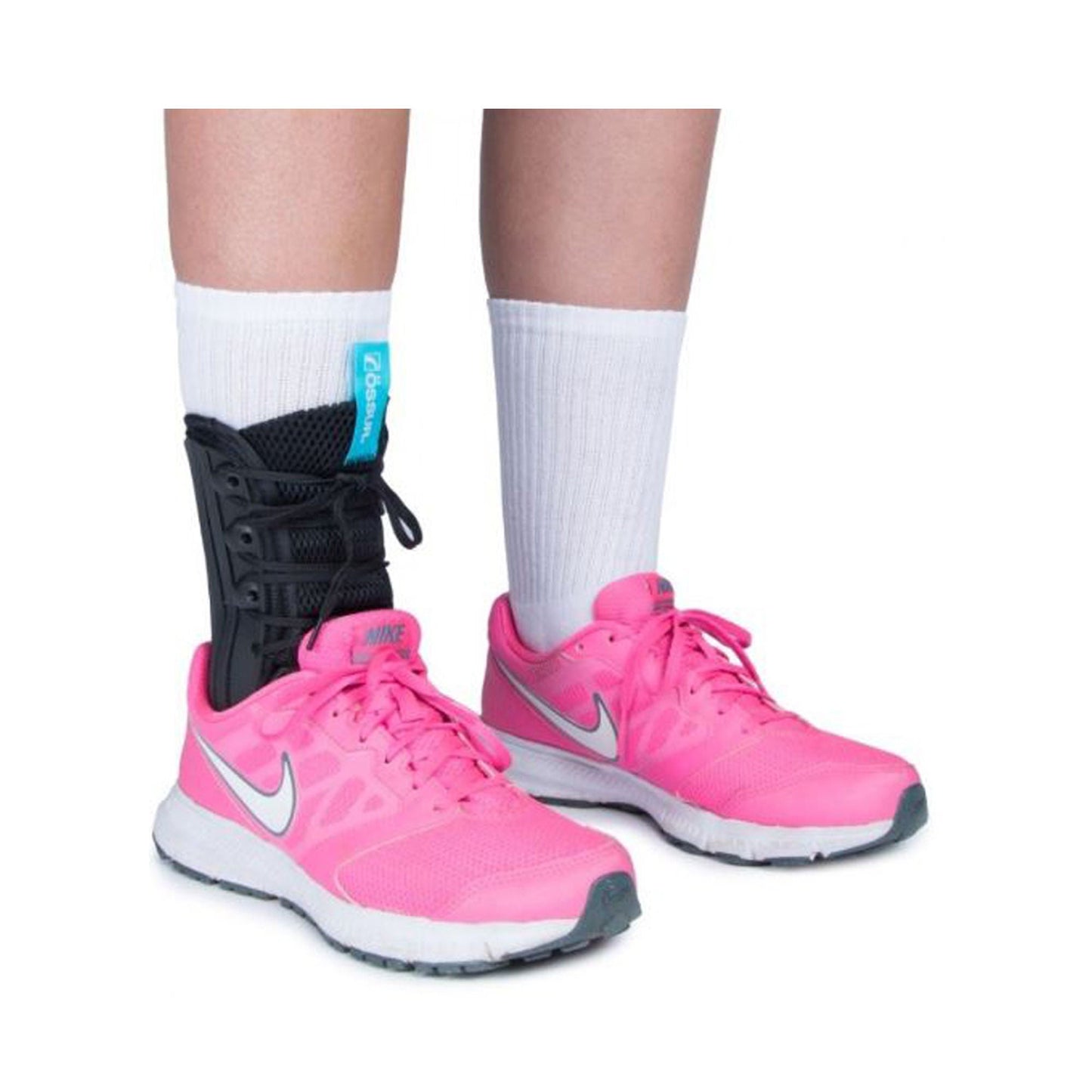 ANKLE BRACE, EXOFORM BLK MED