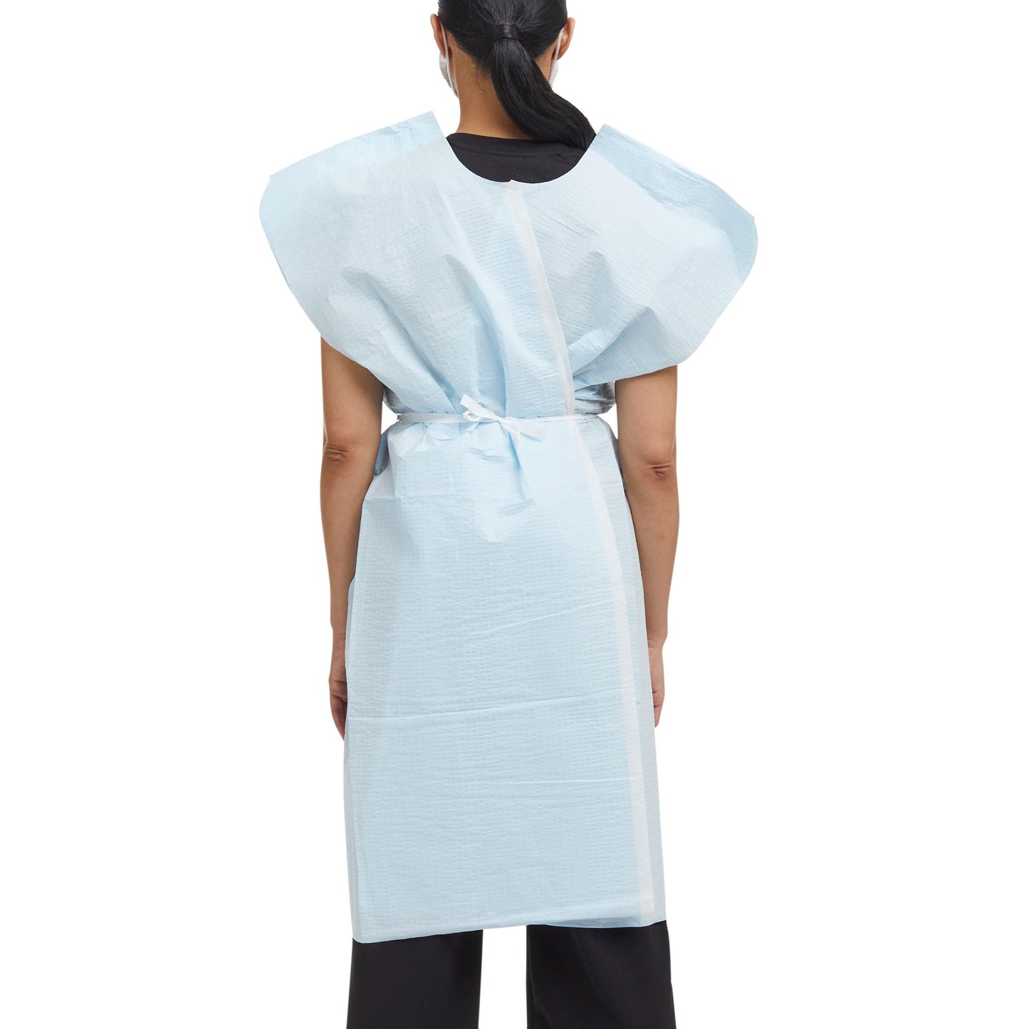 GOWN, EXAM BLU 30"X42" (50/CS)711