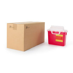 CONTAINER, SHARPS RED 2GL NESTABLE (10/CS)