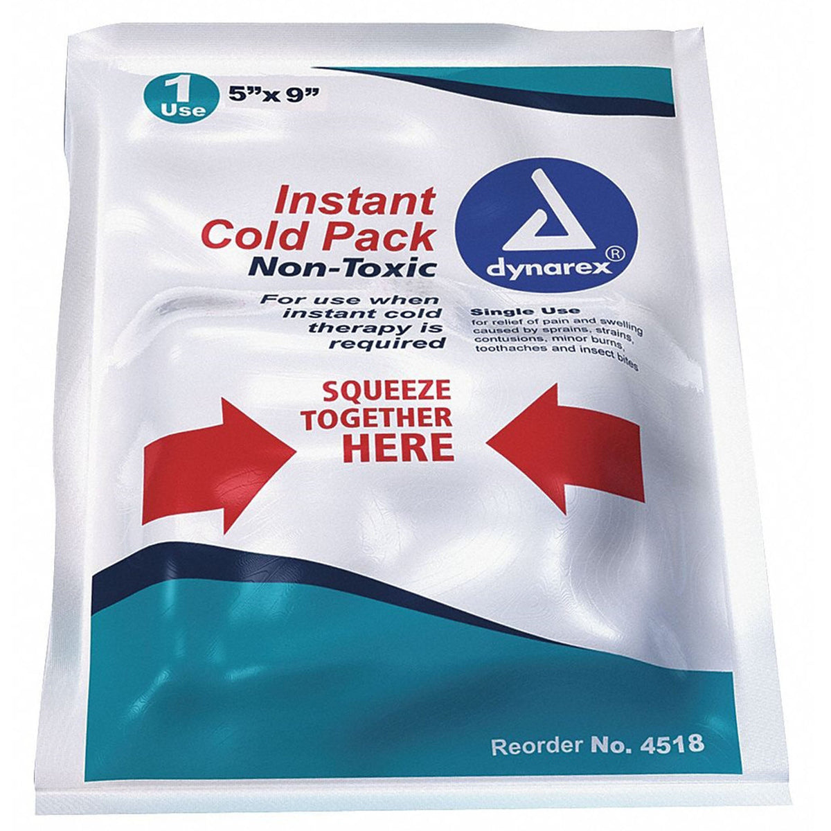 COLD PACK, UREA W/UREA NON-TOXIC DISP 5"X9" (24/CS)