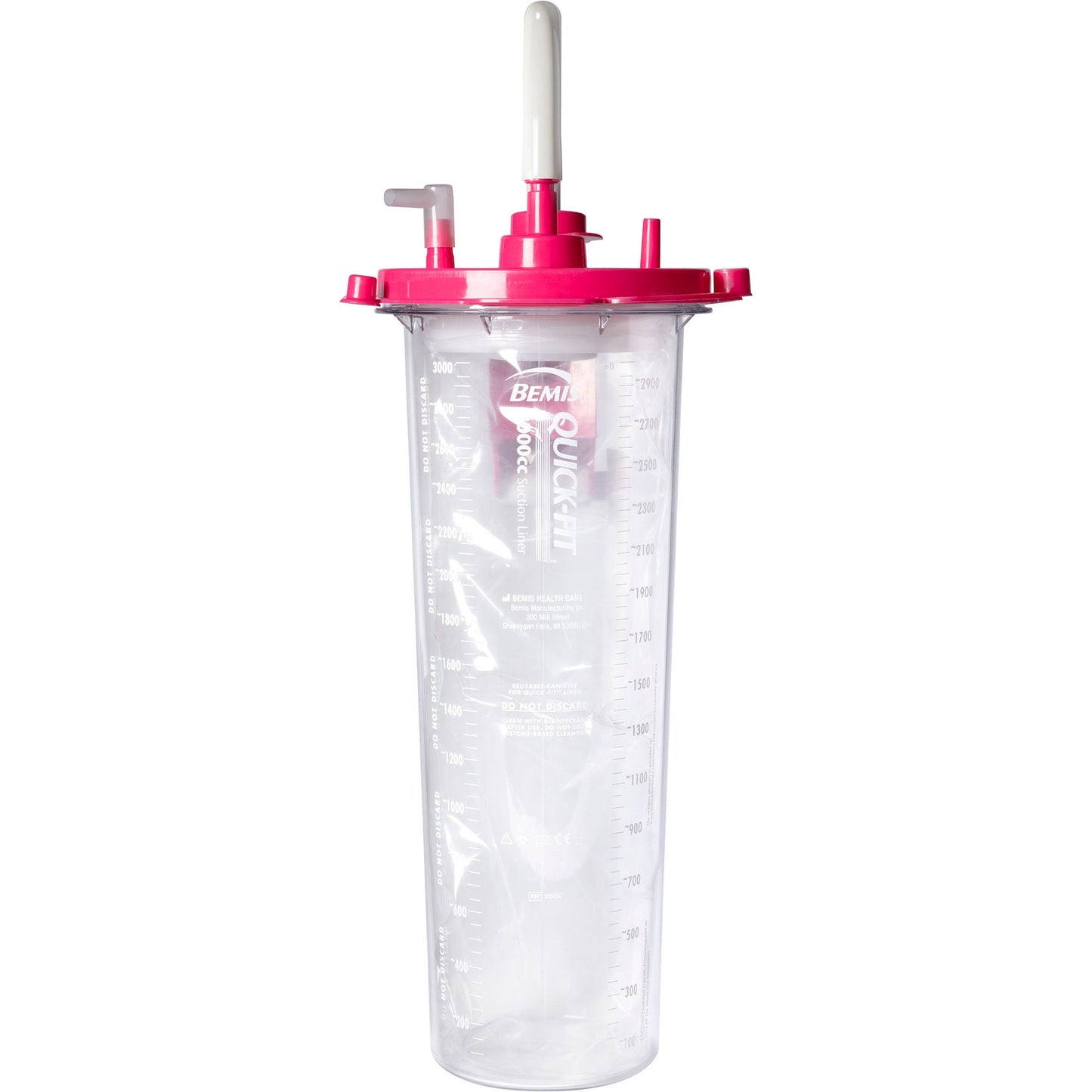 CANISTER, OUTER REUSE W/PNK STPCK BRKT 3000CC