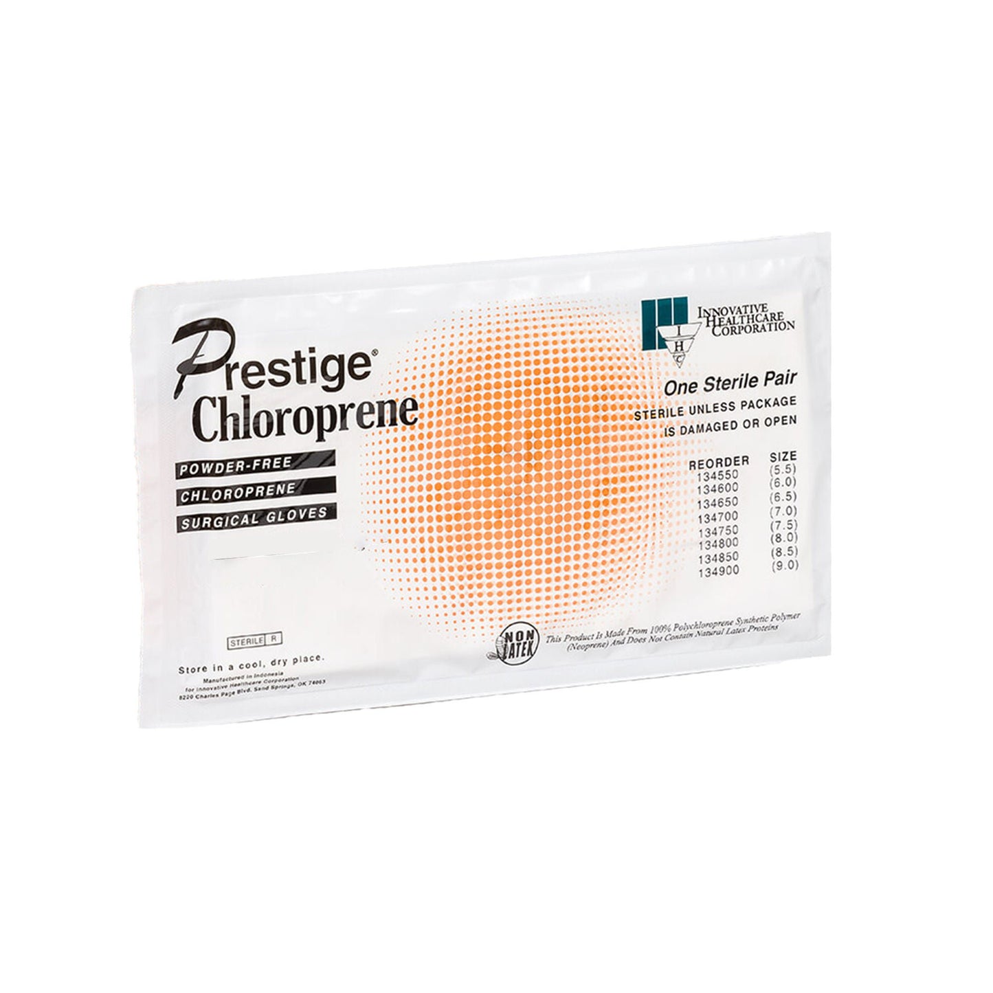 GLOVE, SURG PLYCHPRN 6.5 STR2 TXT (25PR/BX 4BX/CS)