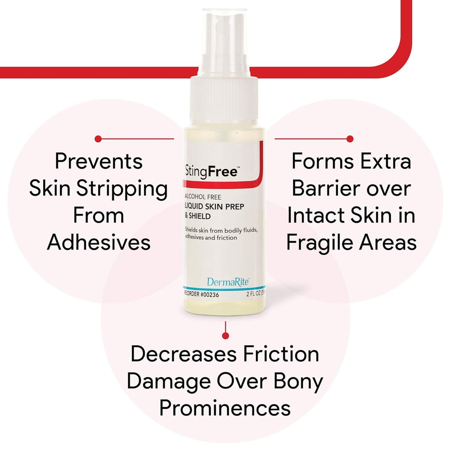 STINGFREE, PREP PROTECTANT INCONT SPR (12/CS) DERMRT
