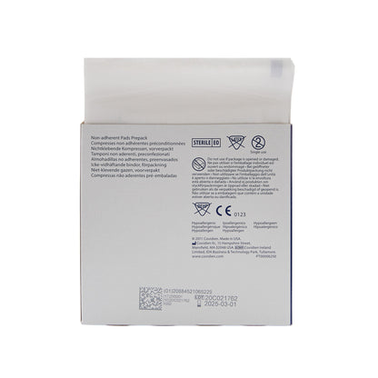 DRESSING, TELFA STR N/ADH 4"X3" 1'S (50/CT)