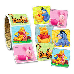 STICKER, POOH & PALS (100/RL)