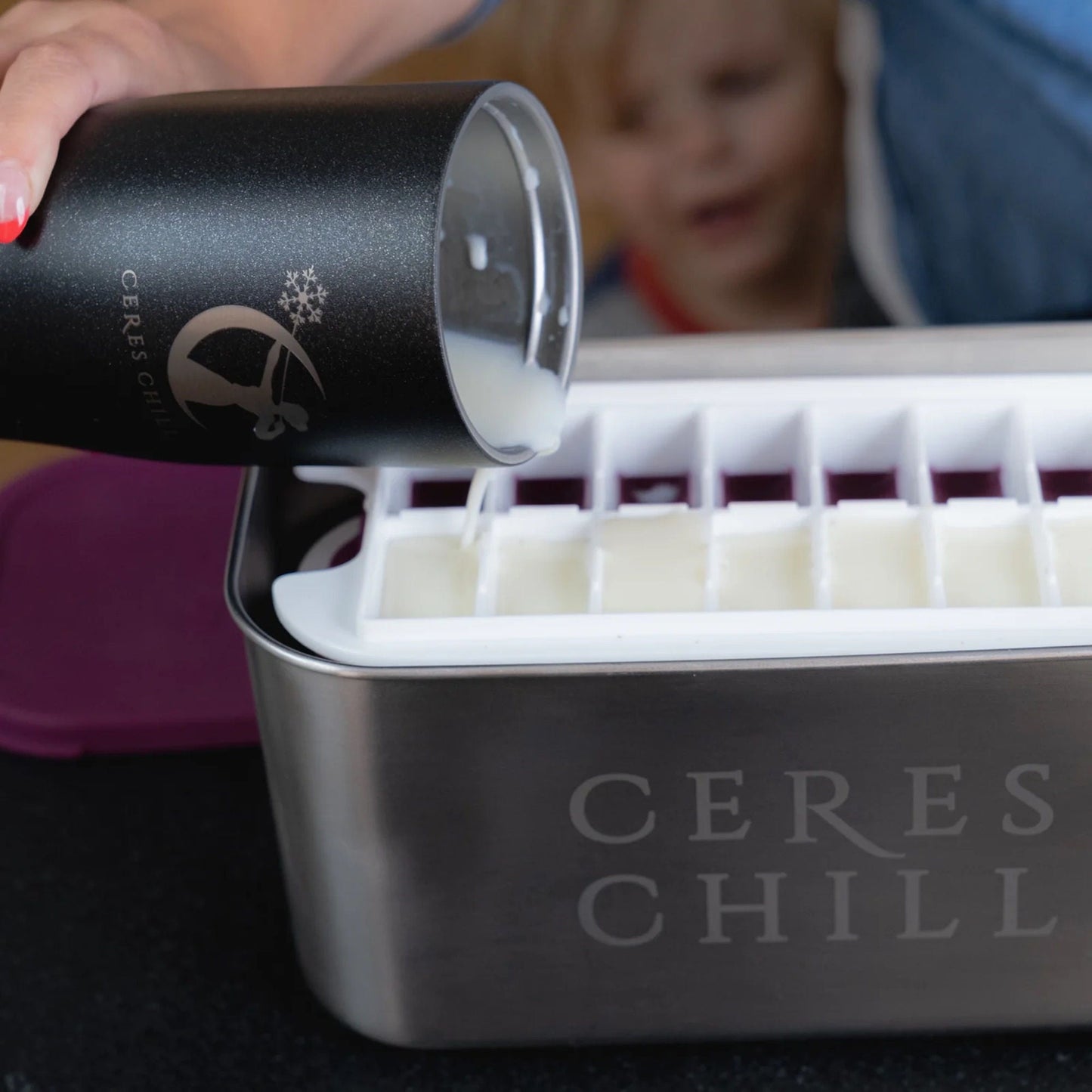 FREEZING SYSTEM, BREASTMILK MILKSTACHE LUXE (18/CS)