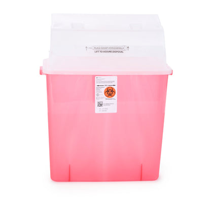 CONTAINER, SHARPS TRANS RED 3GL 4836-TR (12/CS)