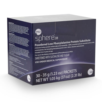 SUPPLEMENT, PKU SPHERE20 VANILLA 35G (30/BX)