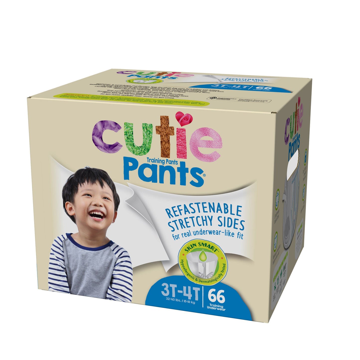 PANTS, TRAINING CUTIE BOY 3T-4T (23/BG 4BG/CS)