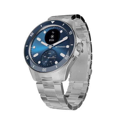 SMARTWATCH, HEART HEALTH HYBRID SCANWATCH NOVA BLU 42MM