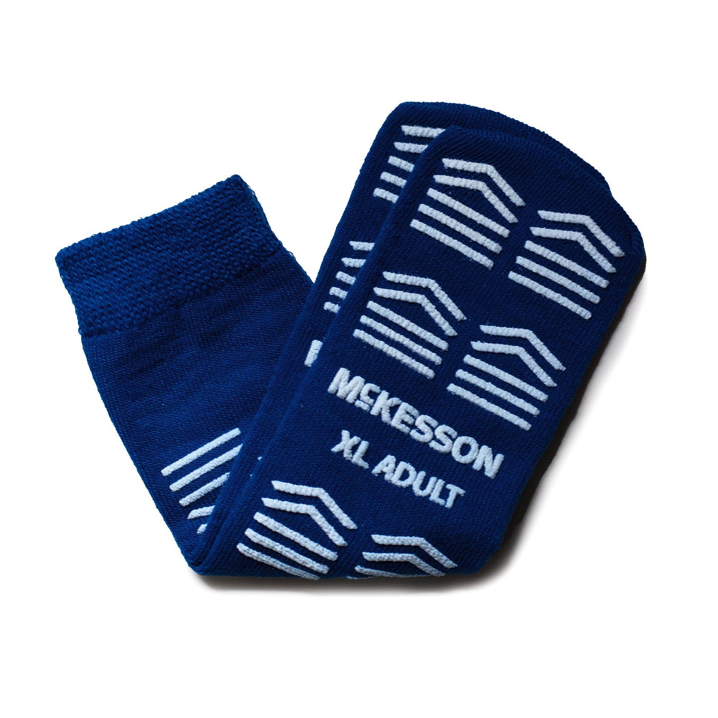 SLIPPER, TERRY DBL IMPRINTED RBLU ADLT XLG (48PR/CS)