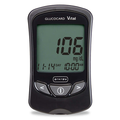 METER, BLD GLUC GLUCOCARD VITAL KIT (4/CS)