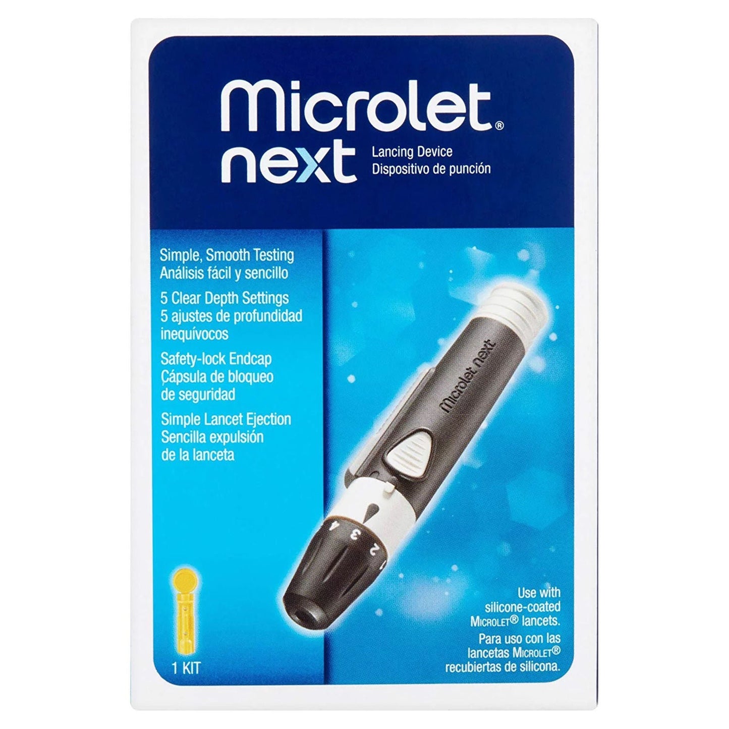 LANCING DEVICE, MICROLET NEXT