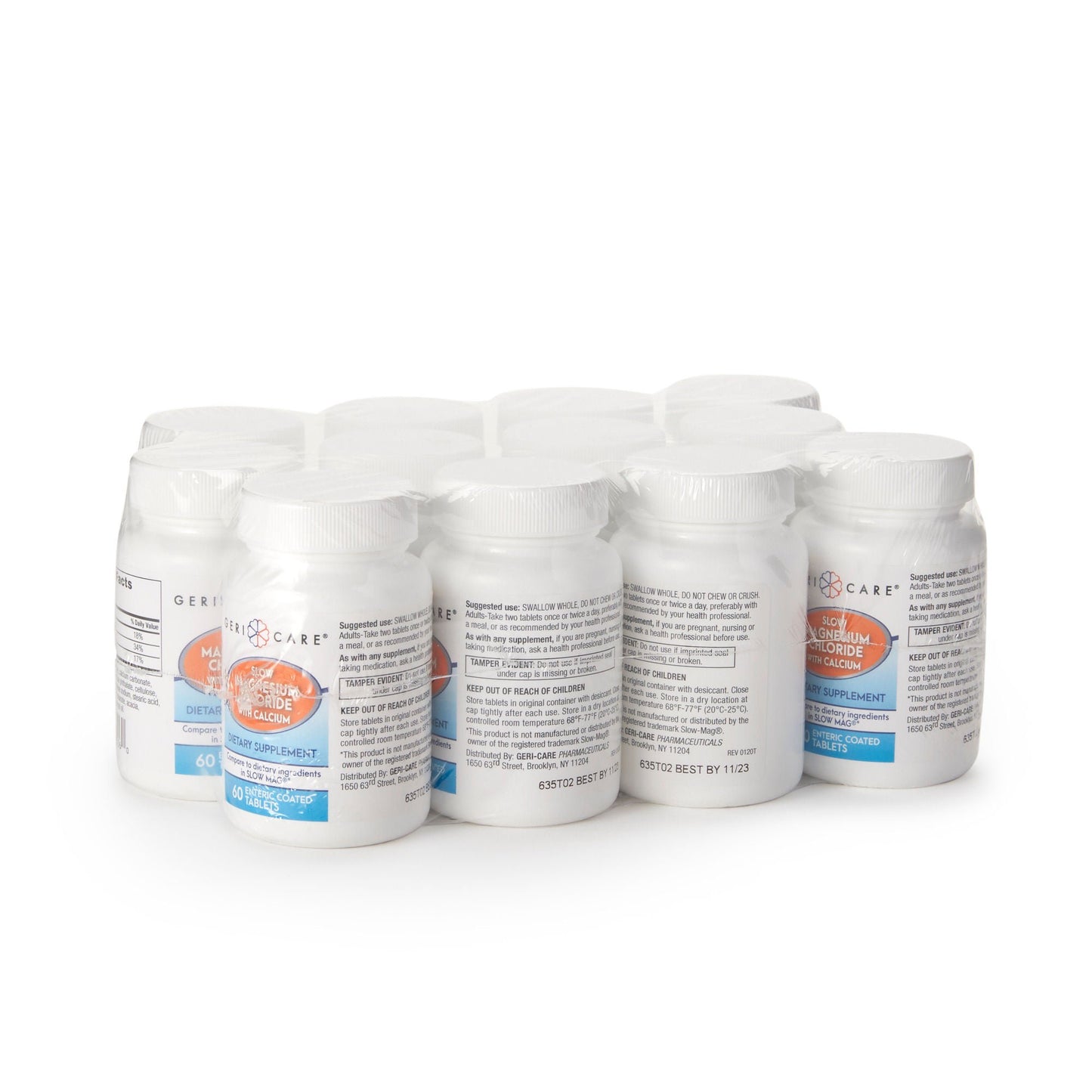 MAGNESIUM CHLORIDE, SLOW W/CALTAB 140MG (60/BT 12BT