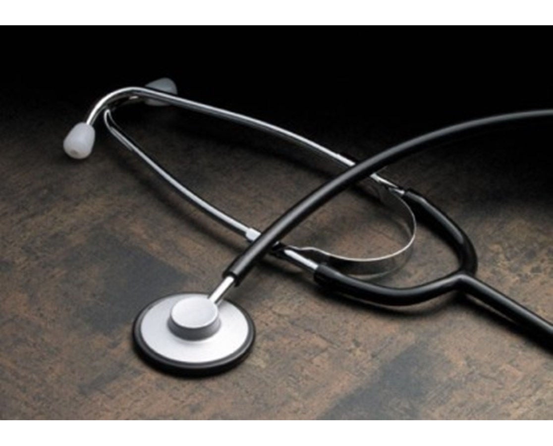 STETHOSCOPE, SNGLHEAD BASIC GRN TECMED