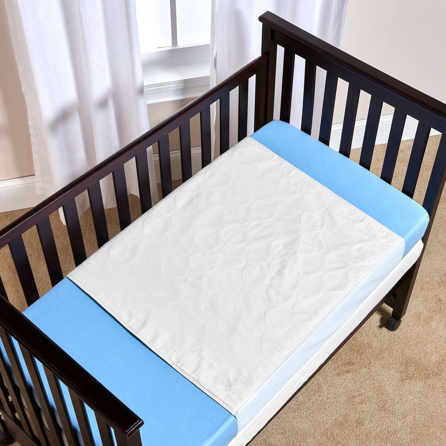 UNDERPAD, SLEEPDRI W/TUCK-IN FLAPS 34"X36"