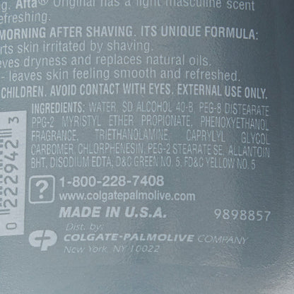 AFTER SHAVE, AFTA CONDITIONER ORIGINAL SCENT 3OZ (24/CS)