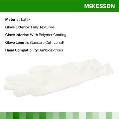 GLOVE, EXAM LTX XL N/S POLYMER(100/BX 10BX/CS)