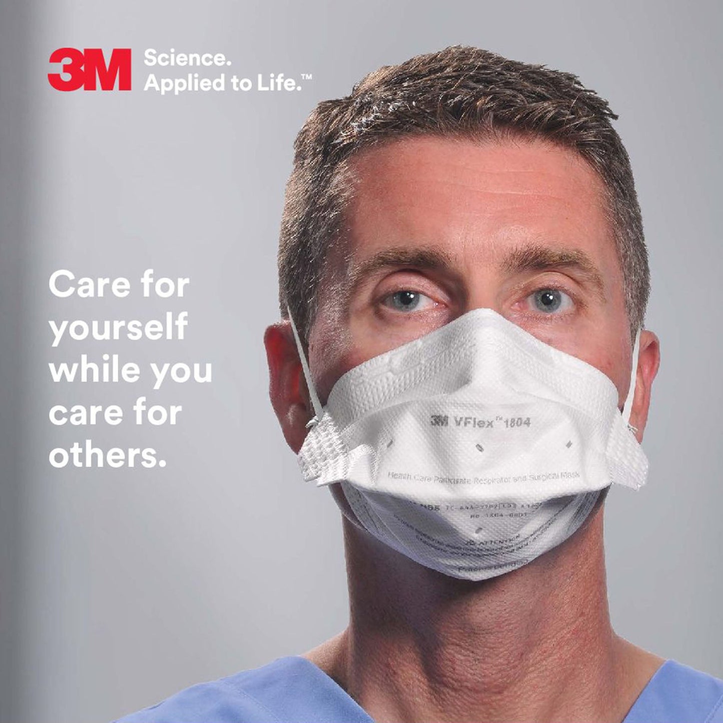 MASK, RESPIRATOR-DISP N95-MEDICAL ONESZ (50/BX 8BX/CS)