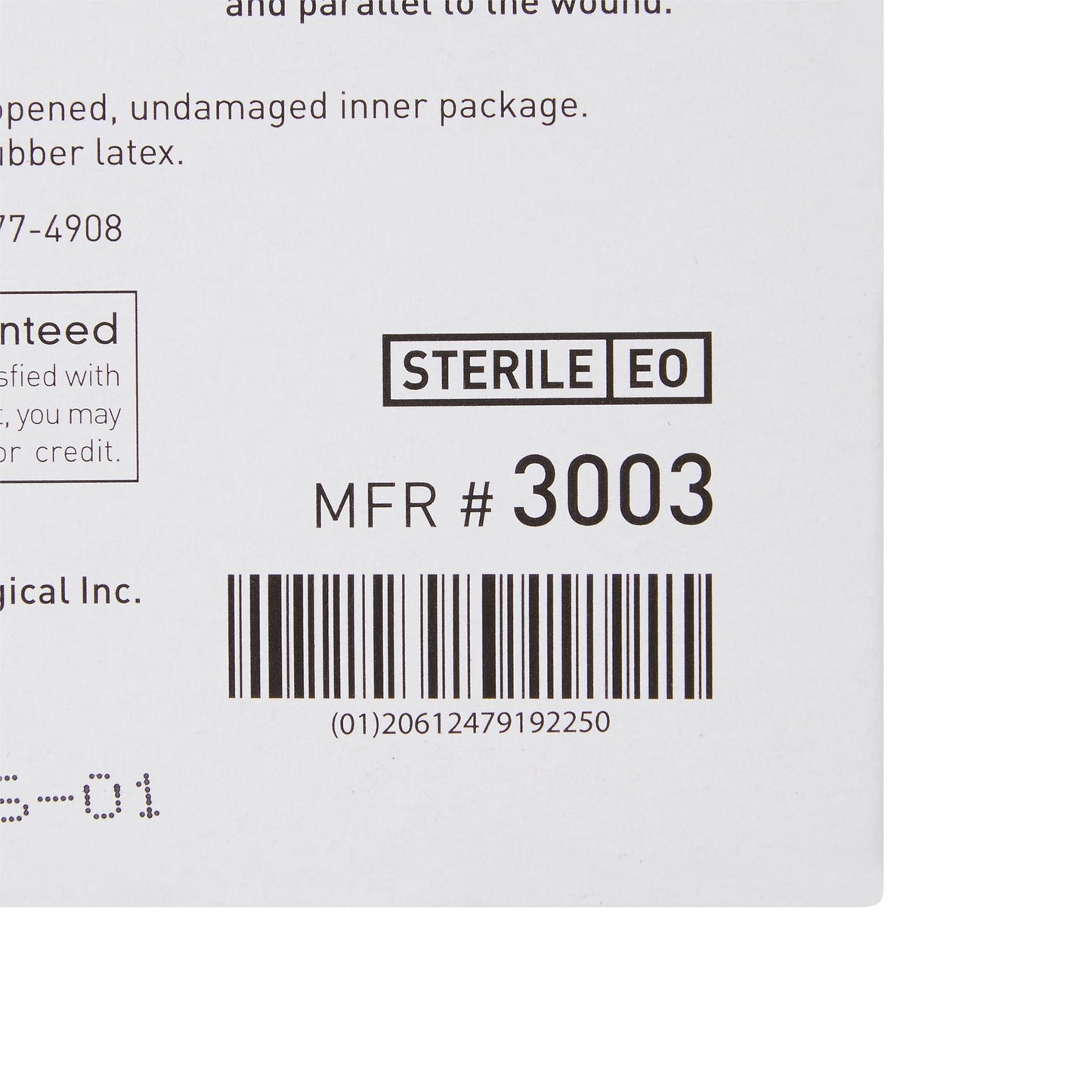 CLOSURE, SKIN FLEX LF TAN 1/4X4"(10/PK 50PK/BX 4BX