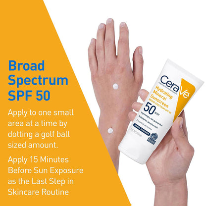 CERAVE, LOTION SUN BODY SPF50 5OZ