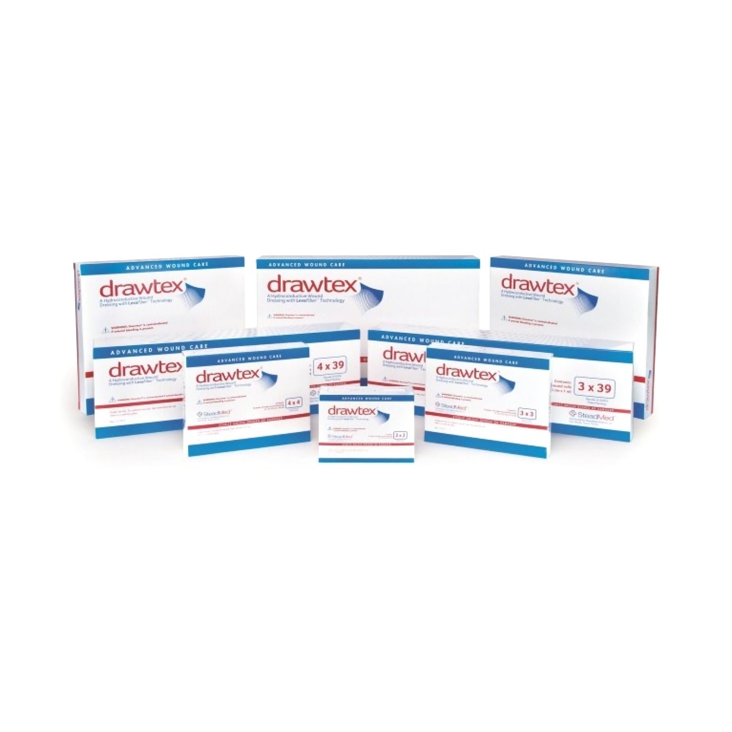 DRESSING, WND DRAWTEX HYDROCONDVT 3"X39" (5/BX) SWISAM