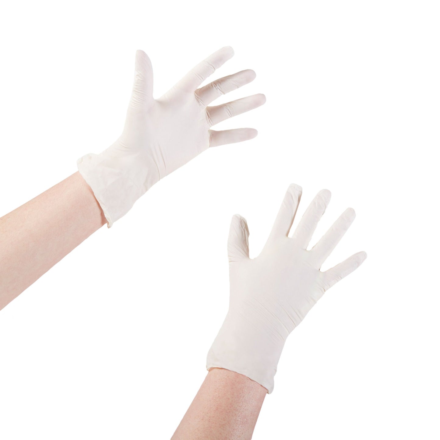 GLOVE, EXAM VNYLSTRCH MED N/S (100/BX 10BX/CS)